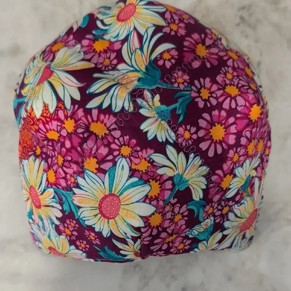 Sunflower Floral Bowl Cozy | Microwave Safe Soup Holder | Handmade Gift - Picture 4 of 7